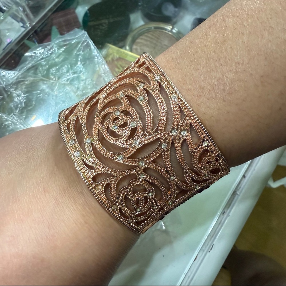 Park Lane Rose Gold Cuff Bracelet